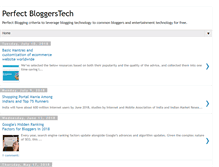 Tablet Screenshot of perfectbloggerstech.org